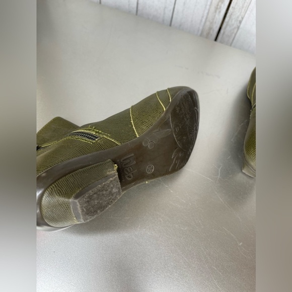 Eric Michael Web Shoemakers Booties Boots Studded Women US 5.5-6 EU 36 Spain - Picture 4 of 6